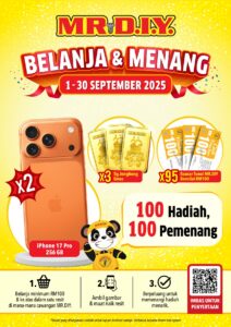 5 MRDIY Belanja & Menang
